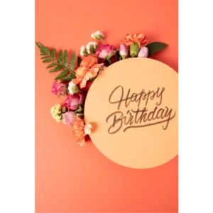 Golden Glow – Birthday Card
